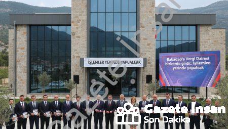 Babadağ’da Vergi Dairesi hizmete girdi: İşlemler yerinde yapılacak