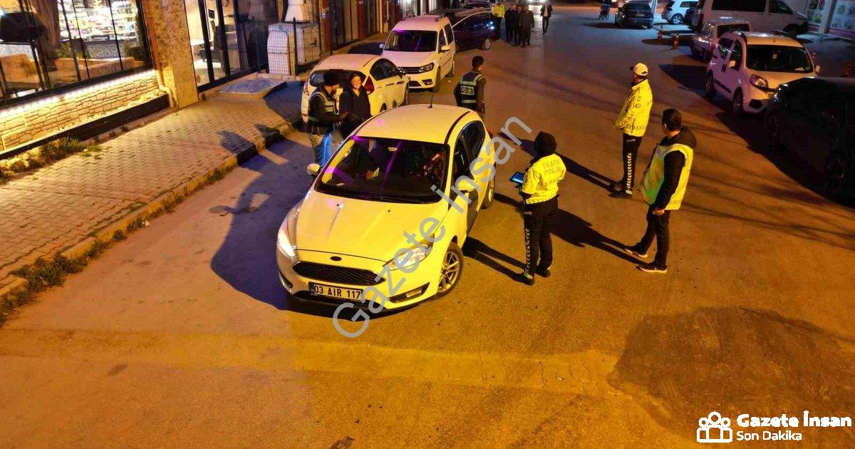 "Bolvadin'de Geniş Kapsamlı Huzur Operasyonu: Ekipler Suça Geçit Vermedi" başlıklı haber için fotore