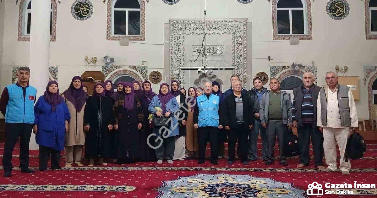 "Yatağan'dan Kutsal Topraklara Duygu Yüklü Yolculuk: Umre Kafilesi Dualarla Uğurlandı" başlıklı habe