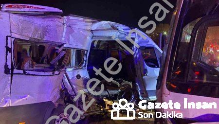 İzmir Kemalpaşa’da Gece Vakti Feci Kaza: 15 İşçi Yaralı
