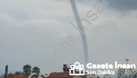 Marmaris’te Korkutan Anlar: Dev Hortum Kamerada!