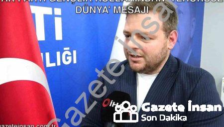 AK Parti Gençlik Kollarından ‘Terörsüz Dünya’ Mesajı