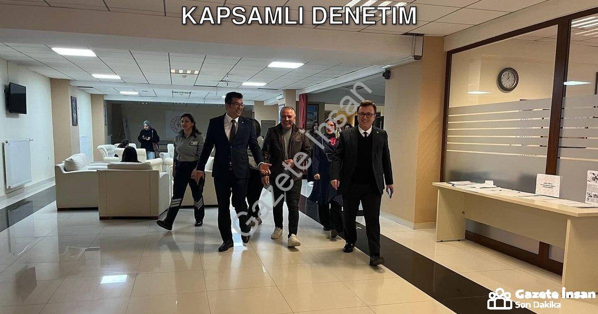 "Kütahya'da KYK Yurtları Mercek Altında: Kapsamlı Denetim" başlıklı haber için fotorealistik, profes