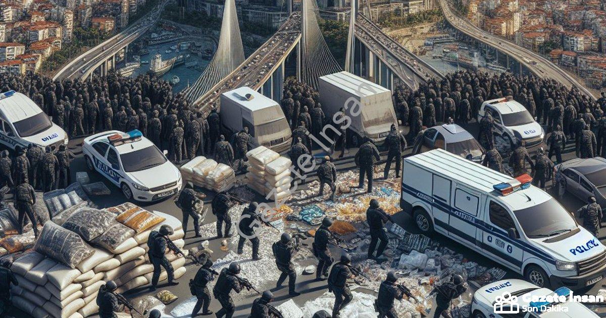 "İzmir Polisi Zehir Tacirlerine Nefes Aldırmadı: Dev Uyuşturucu Operasyonu" başlıklı haber için foto