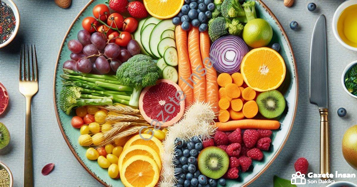 "Bağışıklık Sistemini Çelik Gibi Yapan Yöntem: Renkli Tabak Kuralı" başlıklı haber için fotorealisti