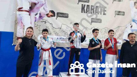 Aliağalı Genç Karatecilerin Denizli Zaferi: Yıldızlar Ligi’nde 4 Madalya