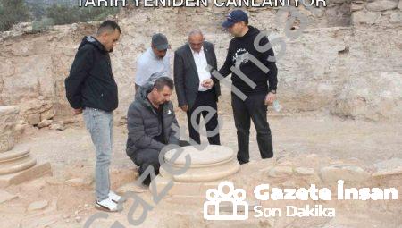 Başkan Yıldırımkaya Nysa Antik Kenti’nde: Tarih Yeniden Canlanıyor