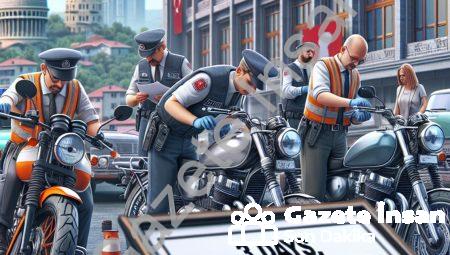 Manisa’da Motosiklet Denetimi: 3 Günde 2 Milyon TL’yi Aşan Ceza Kesildi