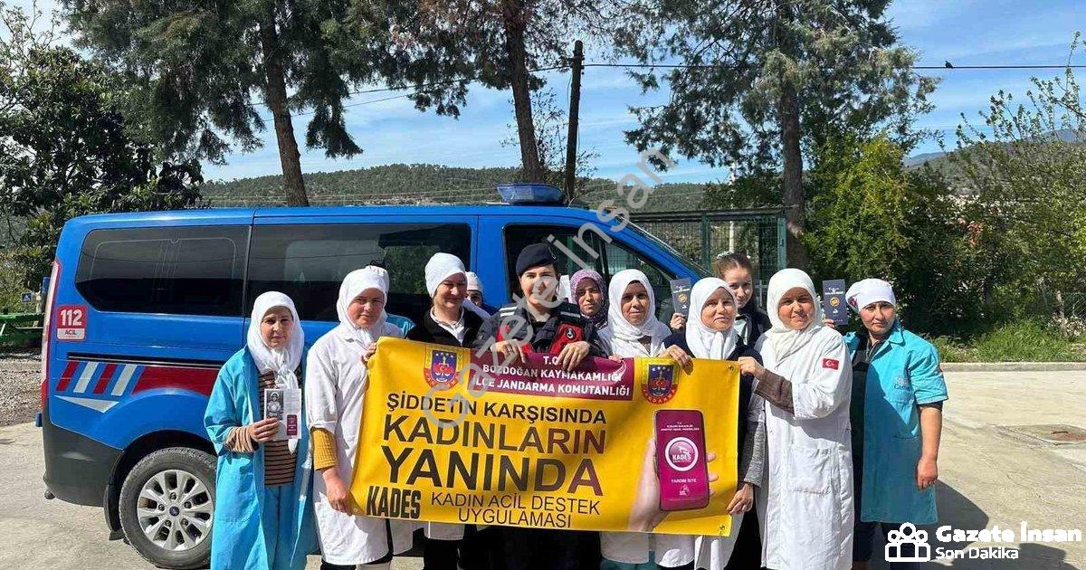 "Bozdoğan'da Emniyet ve Jandarma'dan Ortak KADES Seferberliği" başlıklı haber için fotorealistik, pr