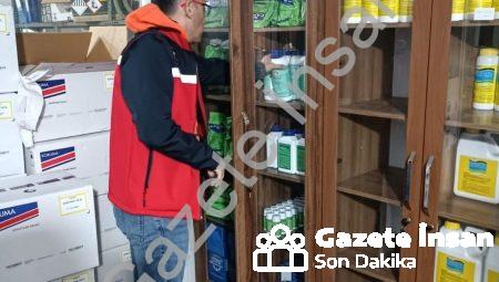 Uşak’ta Zirai İlaç Bayilerine Yönelik Kapsamlı Denetim Seferberliği