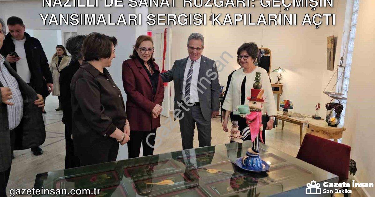 "Nazilli’de Sanat Rüzgarı: Geçmişin Yansımaları Sergisi Kapılarını Açtı" başlıklı haber için fotorea