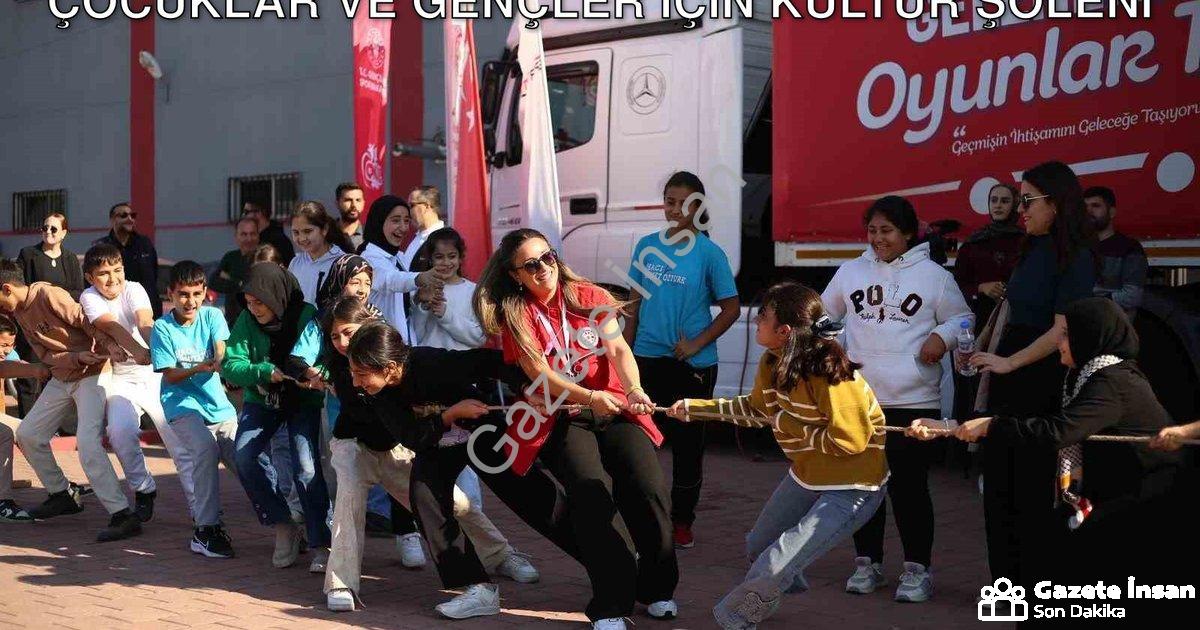 "Geleneksel Oyunlar Tırı Manisa'da: Çocuklar ve Gençler İçin Kültür Şöleni" başlıklı haber için foto