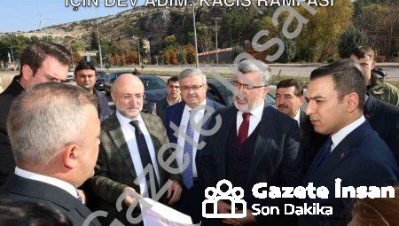 Afyonkarahisar Dinar’da Trafik Güvenliği İçin Dev Adım: Kaçış Rampası