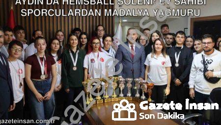 Aydın’da Hemsball Şöleni: Ev Sahibi Sporculardan Madalya Yağmuru