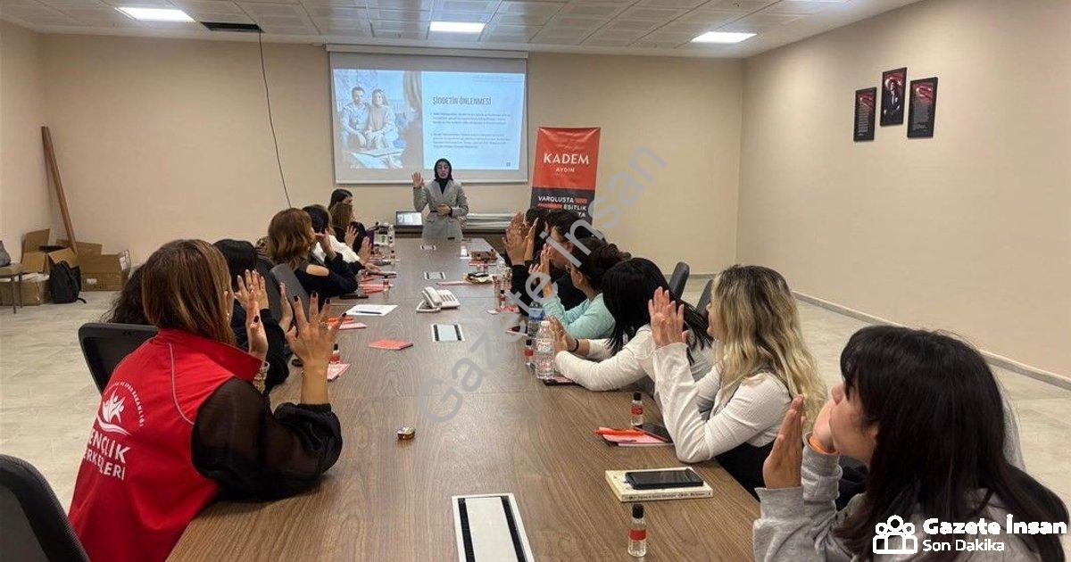 "Aydın'daki Yurtlarda Öğrencilere Şiddetle Mücadele ve Siber Güvenlik Eğitimi" başlıklı haber için f