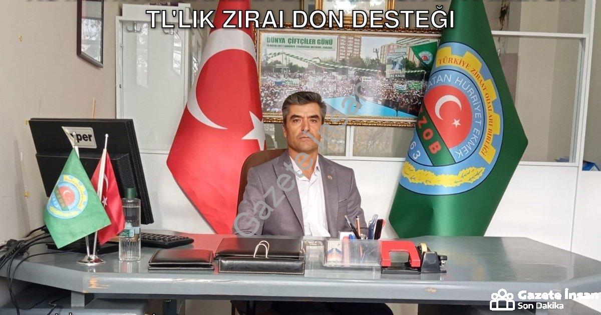 "Kütahya Pazarlar'da Üreticiye 41 Milyon TL'lik Zirai Don Desteği" başlıklı haber için fotorealistik