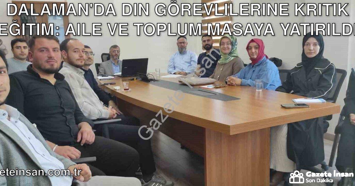 "Dalaman'da Din Görevlilerine Kritik Eğitim: Aile ve Toplum Masaya Yatırıldı" başlıklı haber için fo