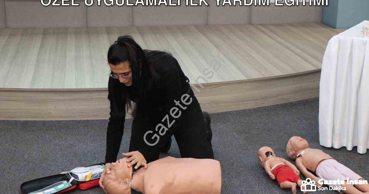 "AYTO'dan Hayat Kurtaran Hamle: Üyelere Özel Uygulamalı İlk Yardım Eğitimi" başlıklı haber için foto