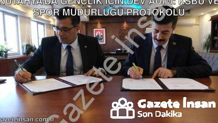 Kütahya’da Gençlik İçin Dev Adım: KSBÜ ve Spor Müdürlüğü Protokolü