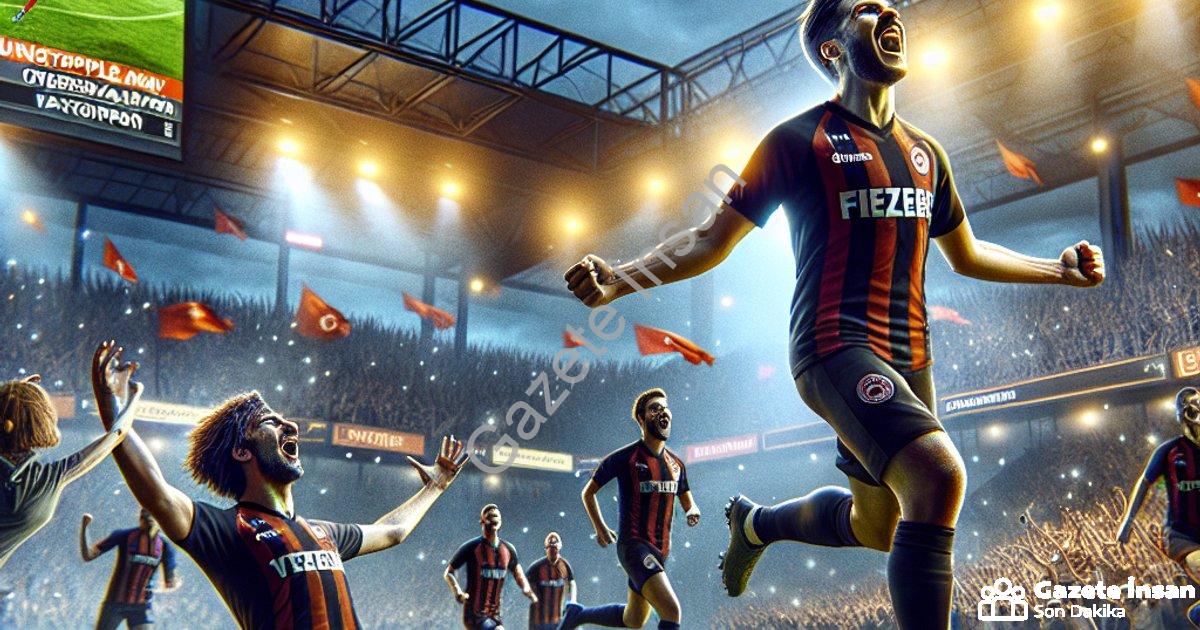 "Göztepe Deplasmanda Durdurulamıyor: Antalyaspor Engelini de Aştı" başlıklı haber için fotorealistik