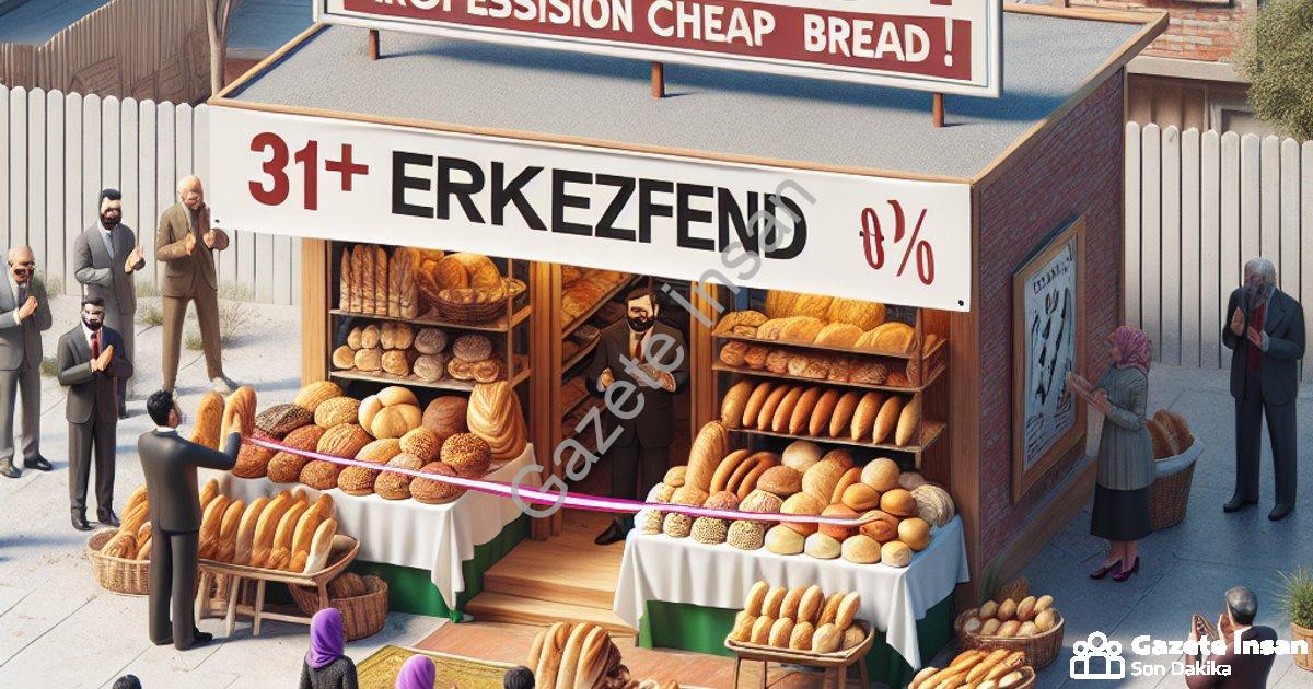 "Merkezefendi'de Ucuz Ekmek Ağı Genişliyor: 31. Büfe Hizmete Girdi" başlıklı haber için fotorealisti