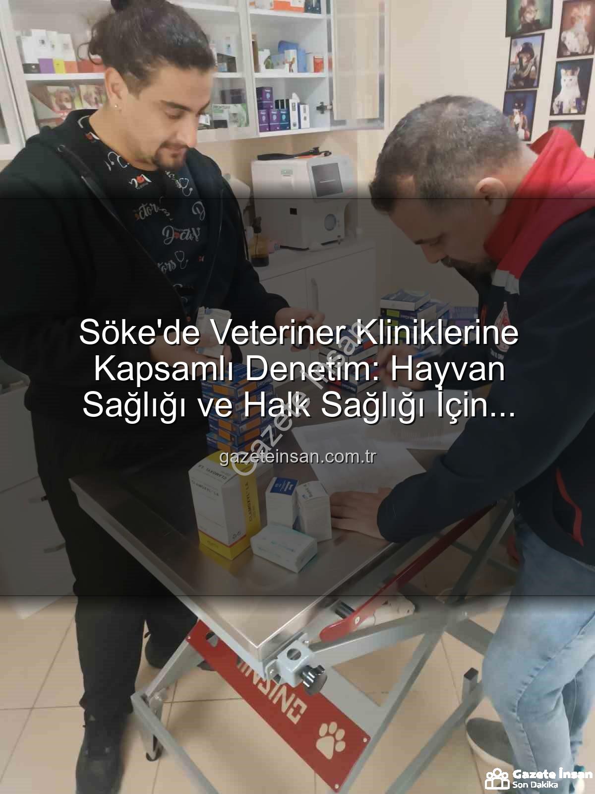 Söke veteriner klinik denetimi - Söke'de Veteriner Kliniklerine Kapsamlı Denetim: Hayvan Sağlığı ve Halk Sağlığı İçin Önemli Adımlar