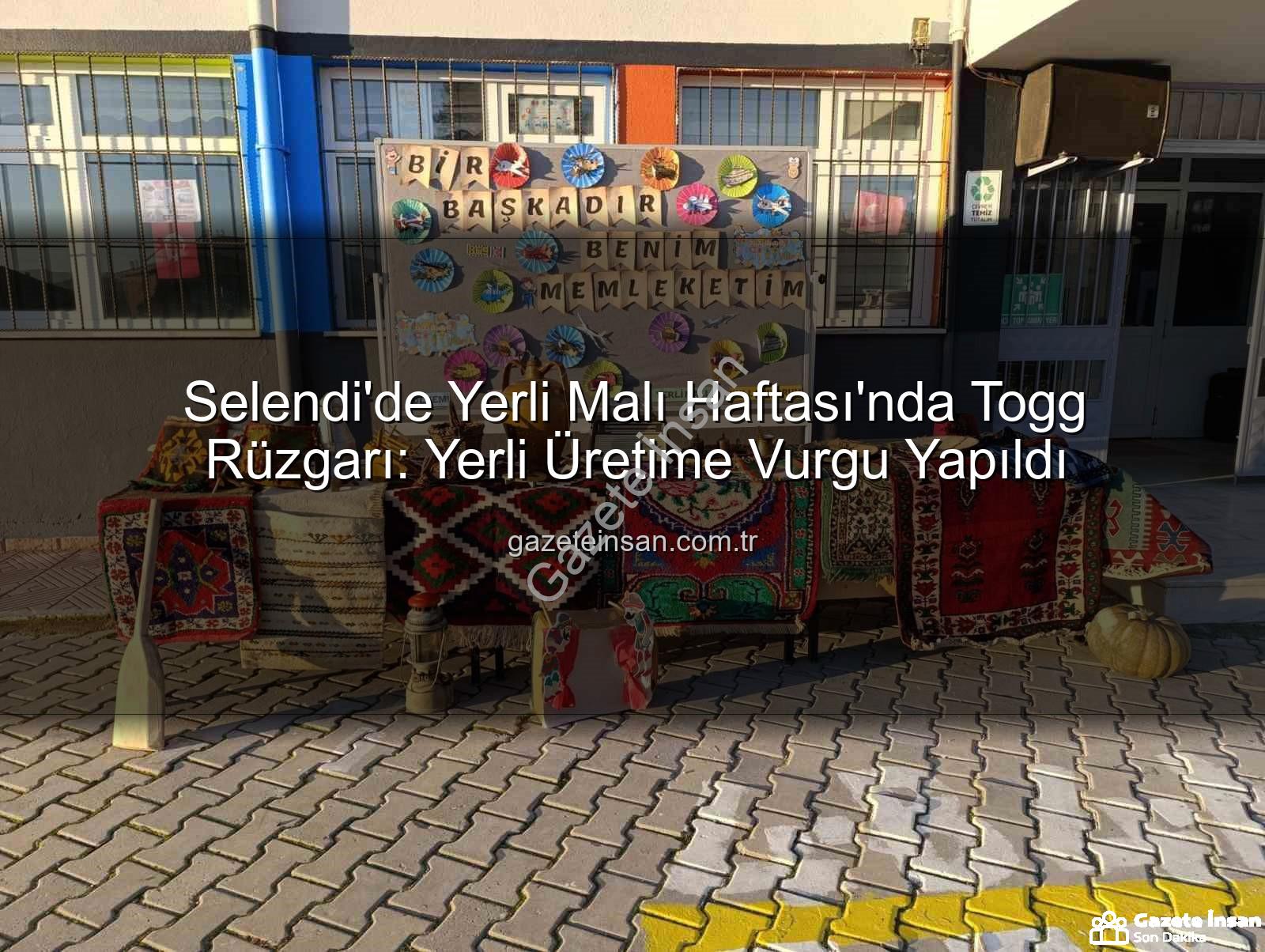 Yerli Malı Haftası Togg - Selendi'de Yerli Malı Haftası'nda Togg Rüzgarı: Yerli Üretime Vurgu Yapıldı