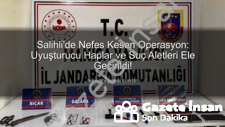 Salihli’de Nefes Kesen Operasyon: Evden Uyuşturucu Cephaneliği Çıktı!