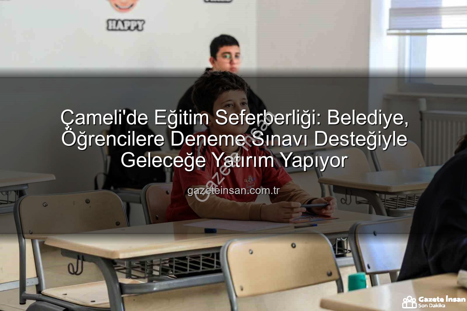 deneme sınavı desteği - Çameli'de Eğitim Seferberliği: Belediye, Öğrencilere Deneme Sınavı Desteğiyle Geleceğe Yatırım Yapıyor
